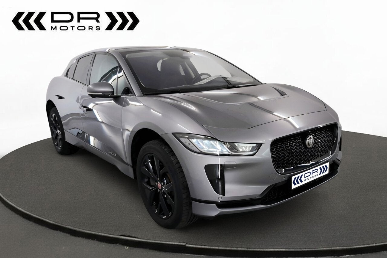 Jaguar I-Pace EV400 - 90KWH - 4X4 - CARPLAY, Auto's, 0 kg, 400 pk, Zwart, https://public.car-pass.be/vhr/b693ce24-2891-4317-a295-21910cf30239