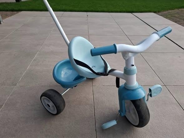 Smoby BeMove driewieler 2in1, Ophalen, Zo goed als nieuw, Smoby, Verstelbare zitting