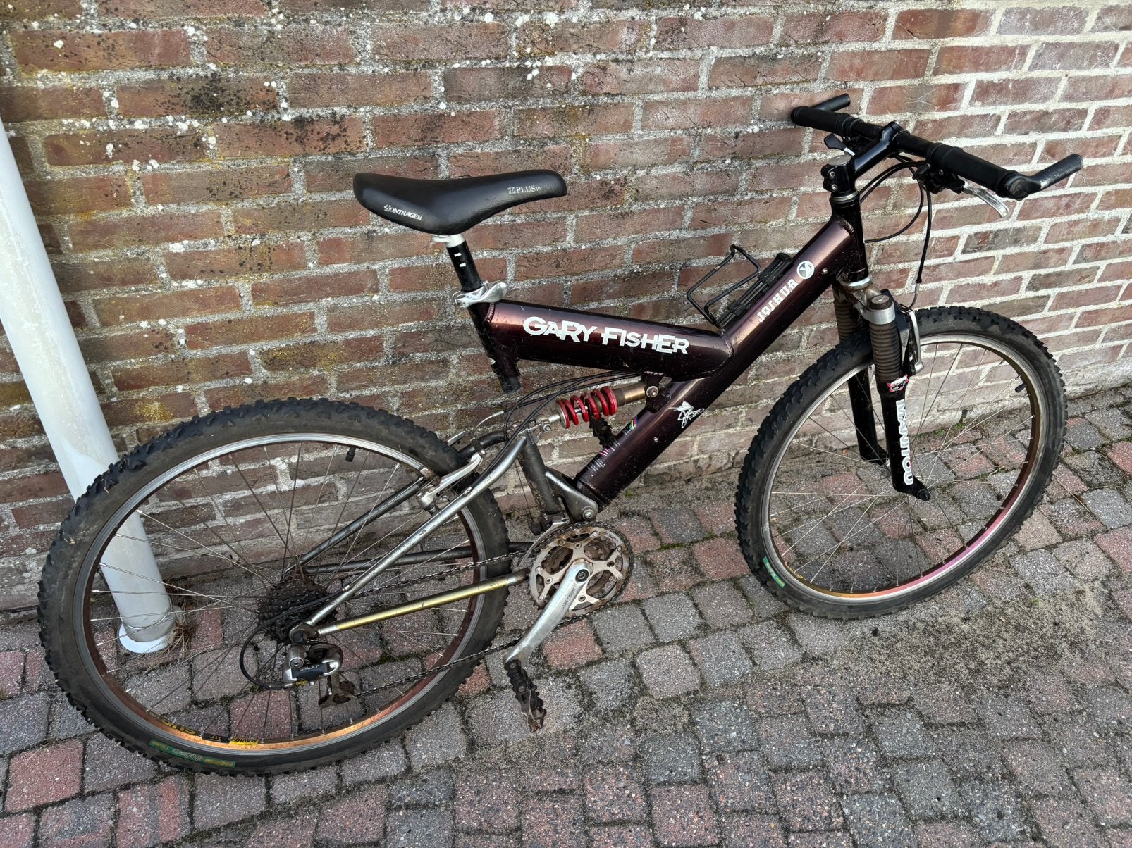 Gary Fisher Joshua retro mountainbike – full suspension – 90, Enlèvement, Utilisé, Autres marques