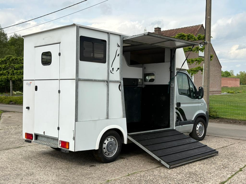🐴Nissan Interstar 2.5DCI Paardencamionette 1100KG Laden, Enlèvement, Comme neuf