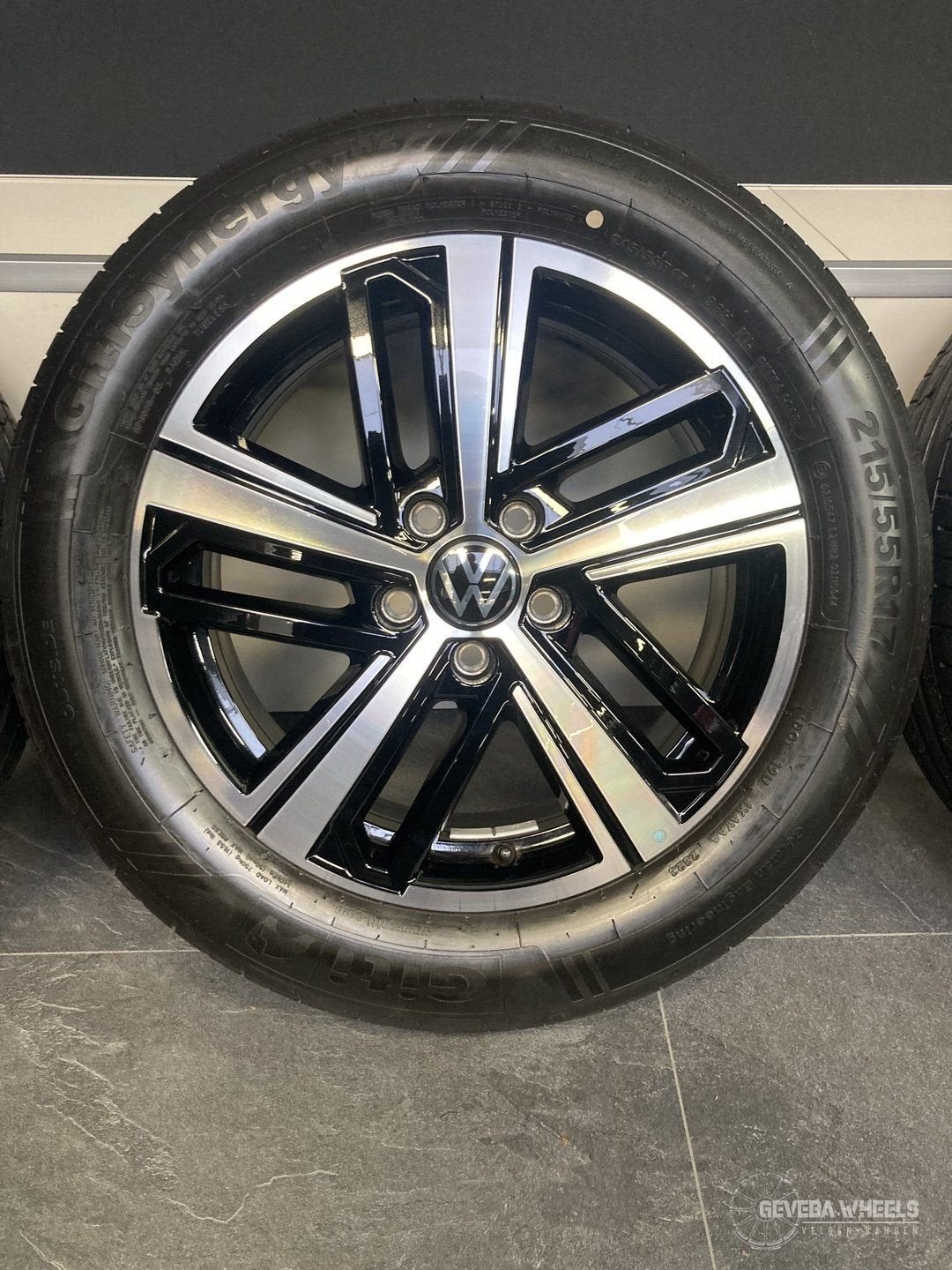 17” originele Volkswagen Caddy V ‘Colombo’ velgen + banden, -, -, Banden en Velgen, 17 inch