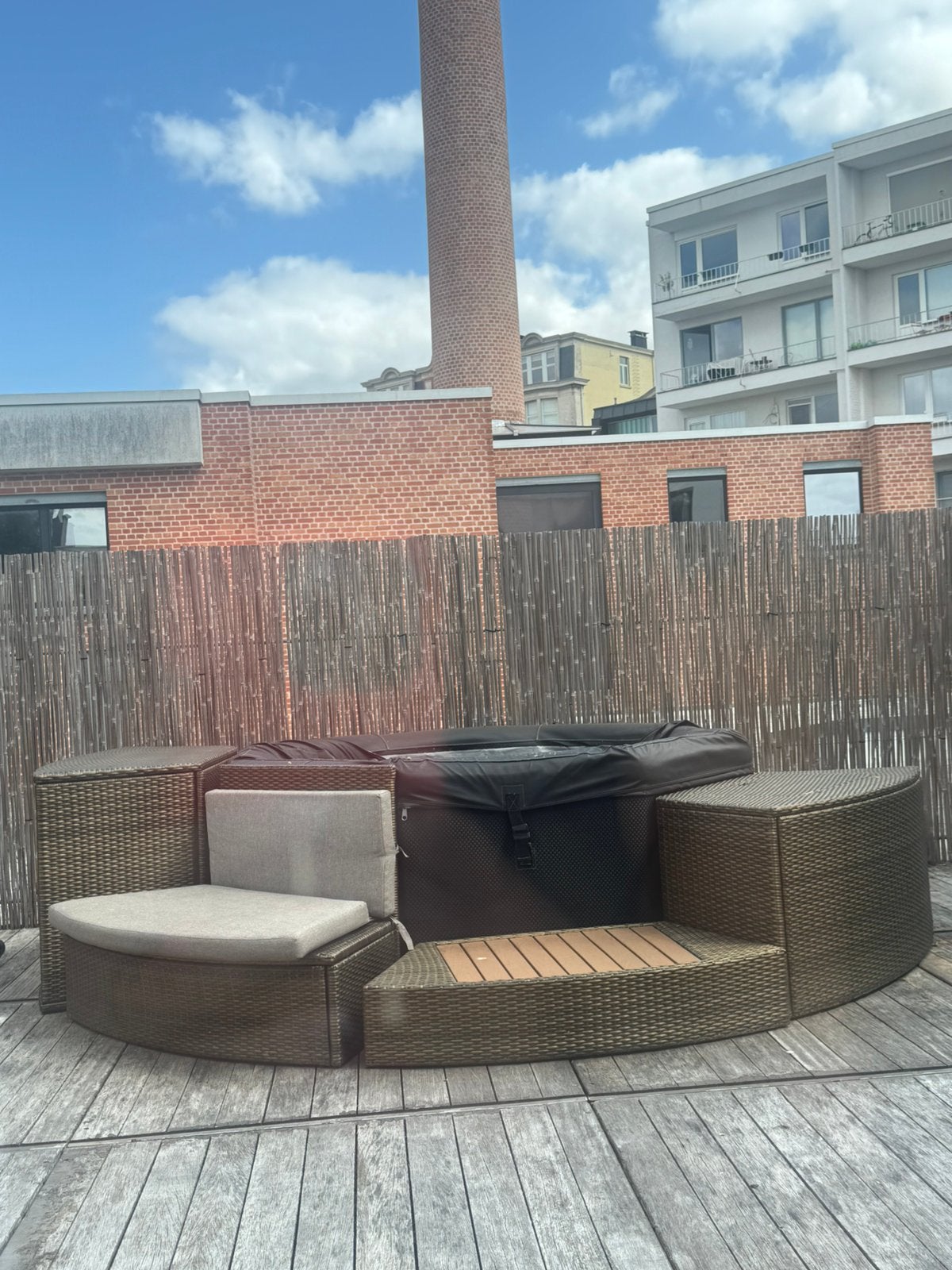 Jacuzzi te koop, Tuin en Terras, Ophalen, Zo goed als nieuw