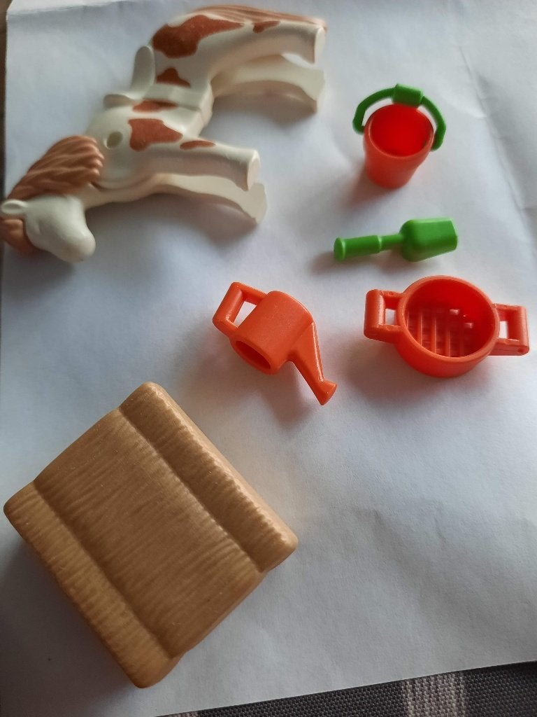 Playmobil vintage onderdelen 3713: Ponywagen, Ophalen, Gebruikt, Losse onderdelen
