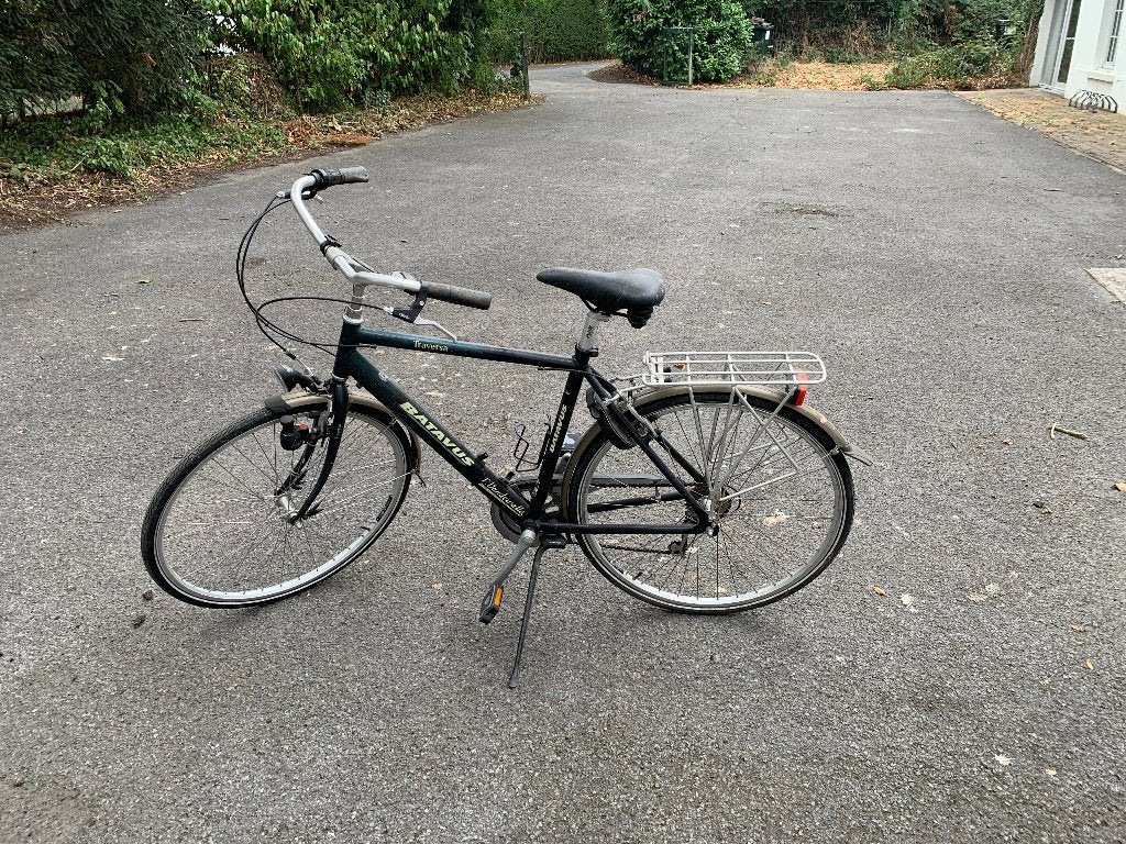 Heren fiets Batavus, Fietsen en Brommers, Fietsen | Heren | Herenfietsen, Ophalen, Gebruikt, Velgrem, Versnellingen