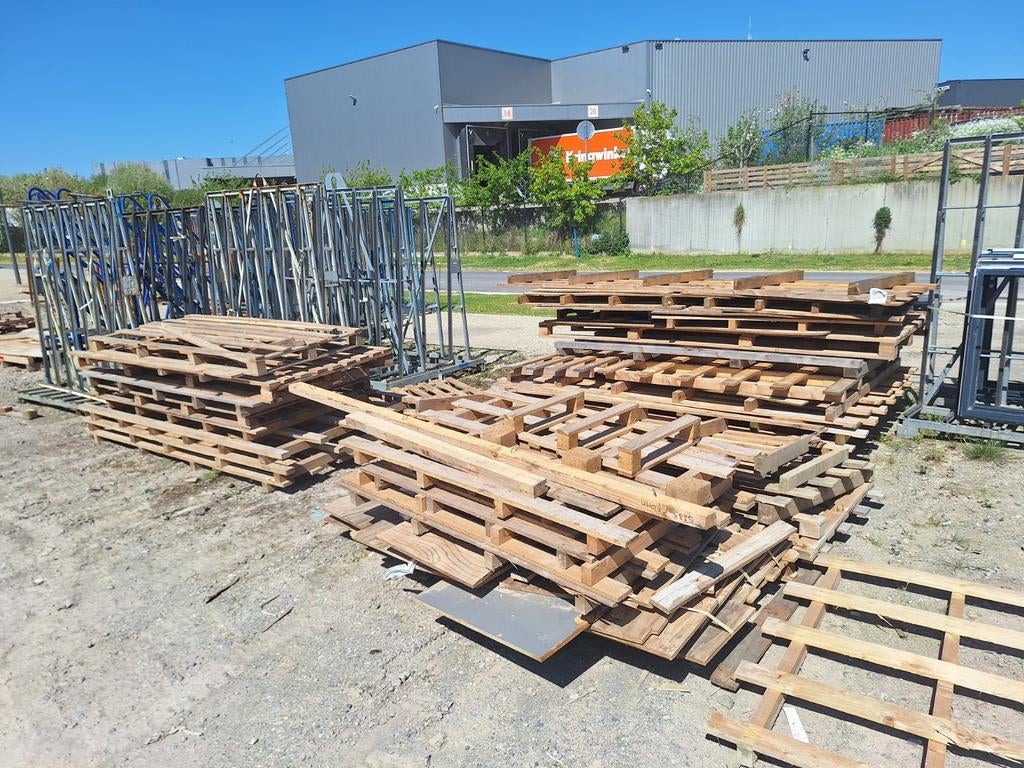 Gratis hout Tienen, Ophalen