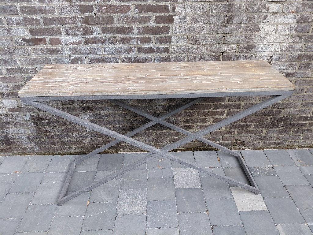 Landelijke sidetable, Ophalen, 100 tot 150 cm, Overige houtsoorten, Landelijk