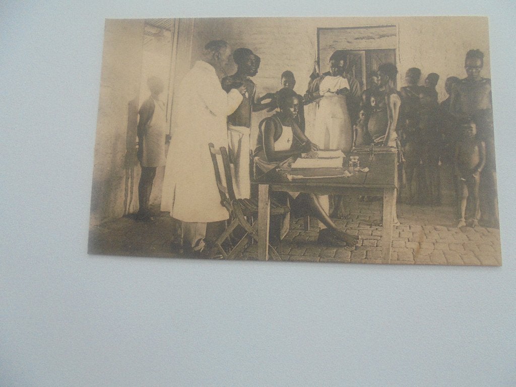 kongo-raadplegingsposten van het rode kruis, Enlèvement ou Envoi, 1920 à 1940, Non affranchie, Hors Europe