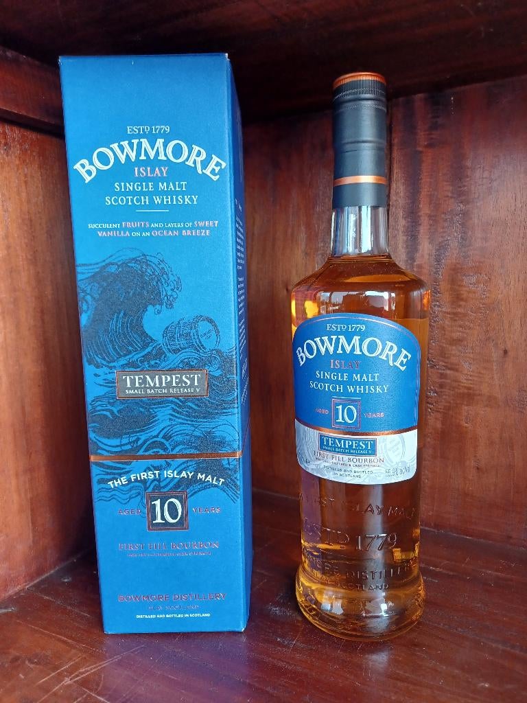 Whisky Bowmore Tempest Batch 5 – Cask Strength, Verzamelen, Wijnen, Verzenden