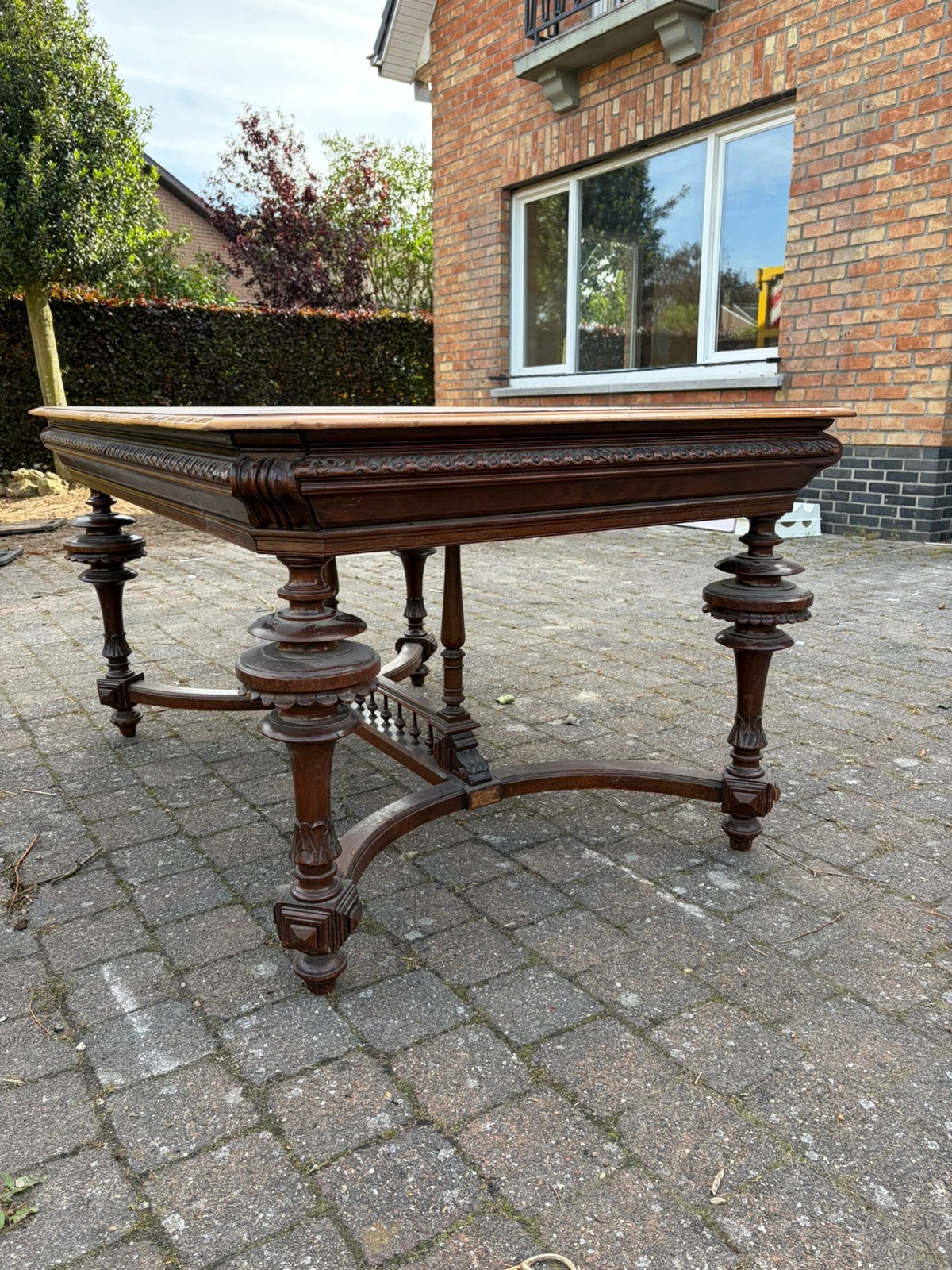 Houten tafel, Antiek en Kunst, Ophalen