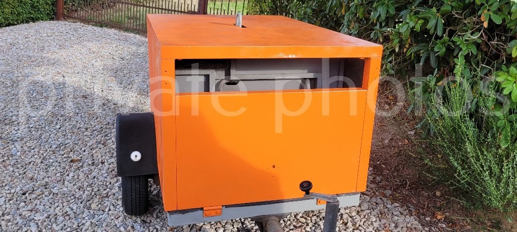 compresseur d'air mobile de chantier diesel Demag, Bricolage & Construction, Enlèvement, Mobile, 800 litres/min ou plus, Utilisé