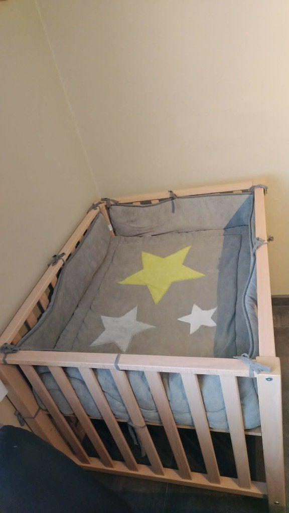 Parc bébé, Ophalen, Gebruikt, Rechthoekig, In hoogte verstelbaar