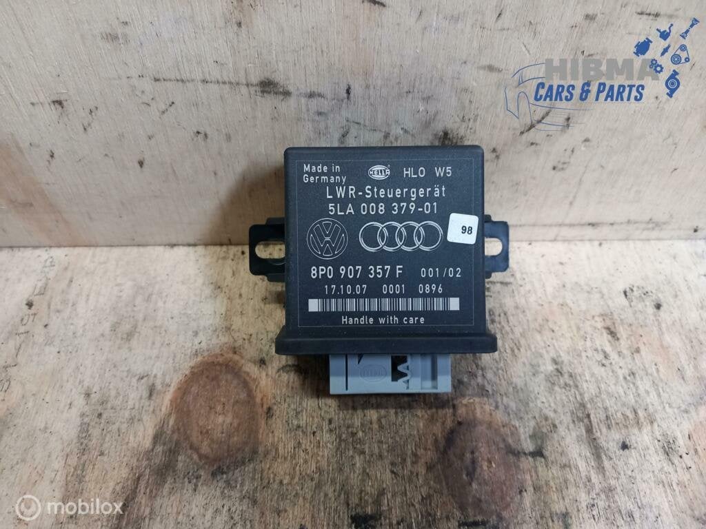 Audi A4 Avant B7 Computer Bochtverlichting 8P0907357F 04-11, Audi, Enlèvement ou Envoi, Audi, Utilisé