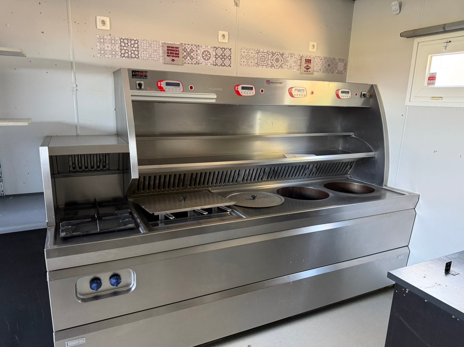 Friteuse Perfecta, Enlèvement, Utilisé, Cuisinière, Friteuse et Grils