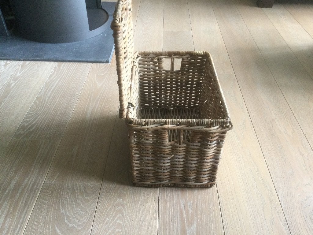 Opbergmand met deksel, Huis en Inrichting, Ophalen of Verzenden, Met deksel
