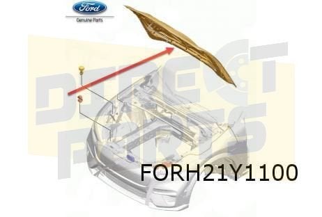 Ford Mustang Mach E  (4/21-) motorkap (te spuiten) Origineel, Auto-onderdelen, -, -, Nieuw, Ford