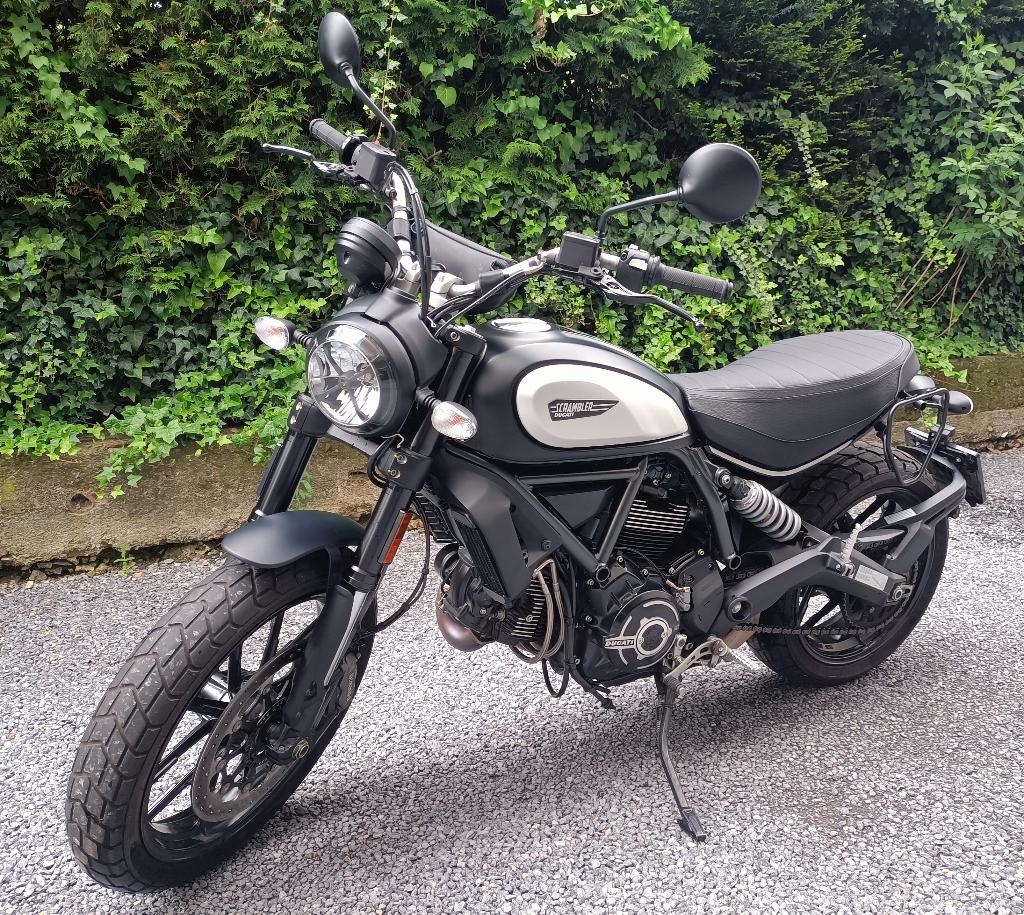 Ducati Scrambler Icon Dark 800cc, Motos, Occasion, Plus de 35 kW, 2 cylindres, Particulier