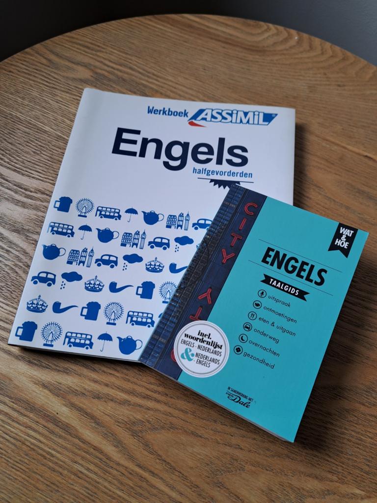 Werkboek + taalgids Engels, Ophalen of Verzenden