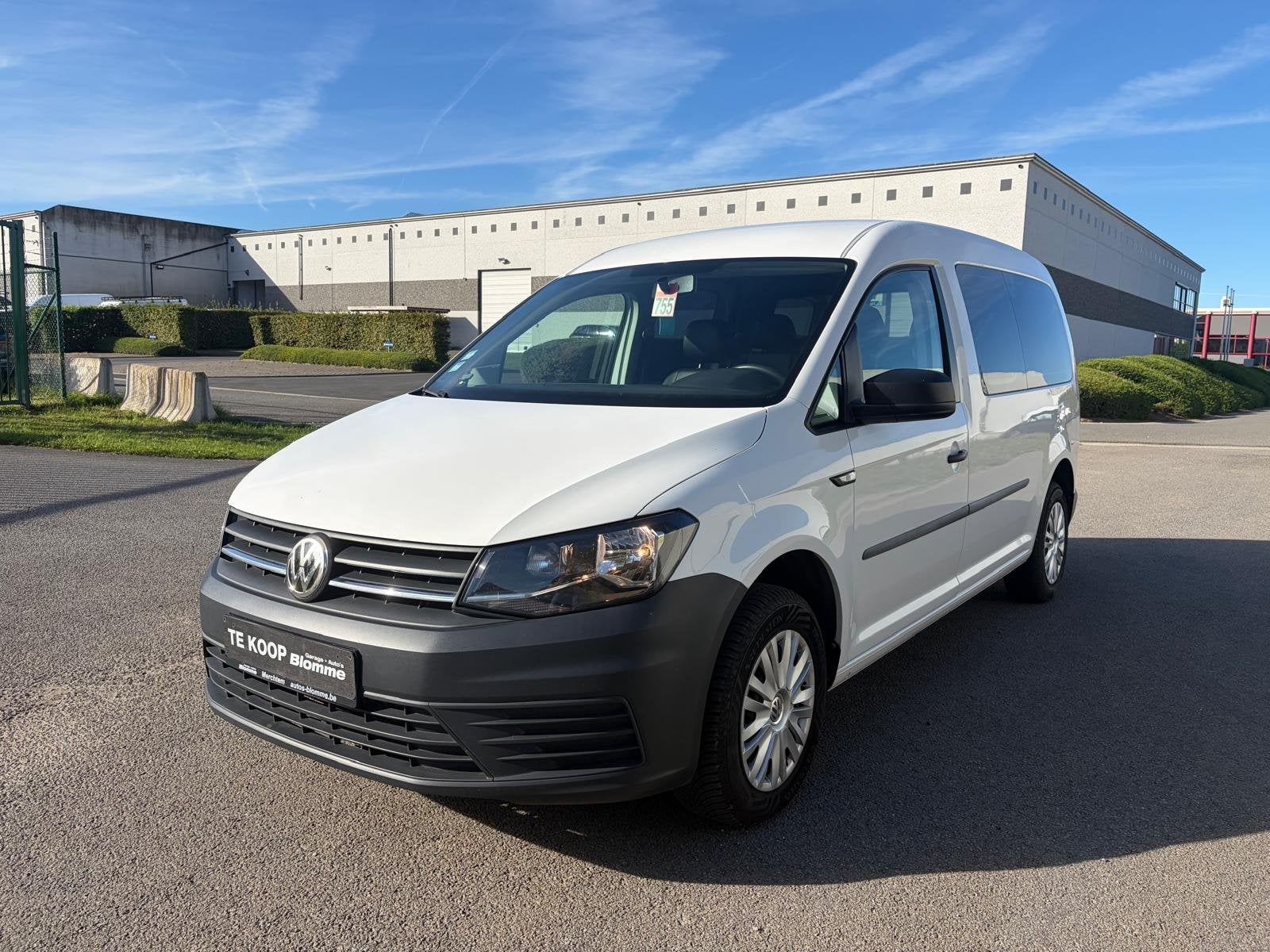 Volkswagen Caddy Maxi - Dubbele cabine lichte vracht 2.0 TDI, Auto's, Voorwielaandrijving, 75 kW, Gebruikt, Euro 6