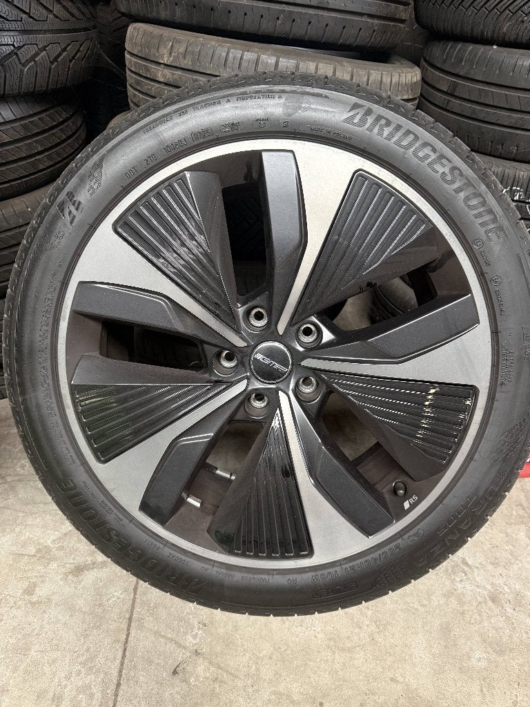 Audi SQ6 velgen + banden 21" (4 stuks), Gebruikt, 255 mm, Band(en), Terreinwagen