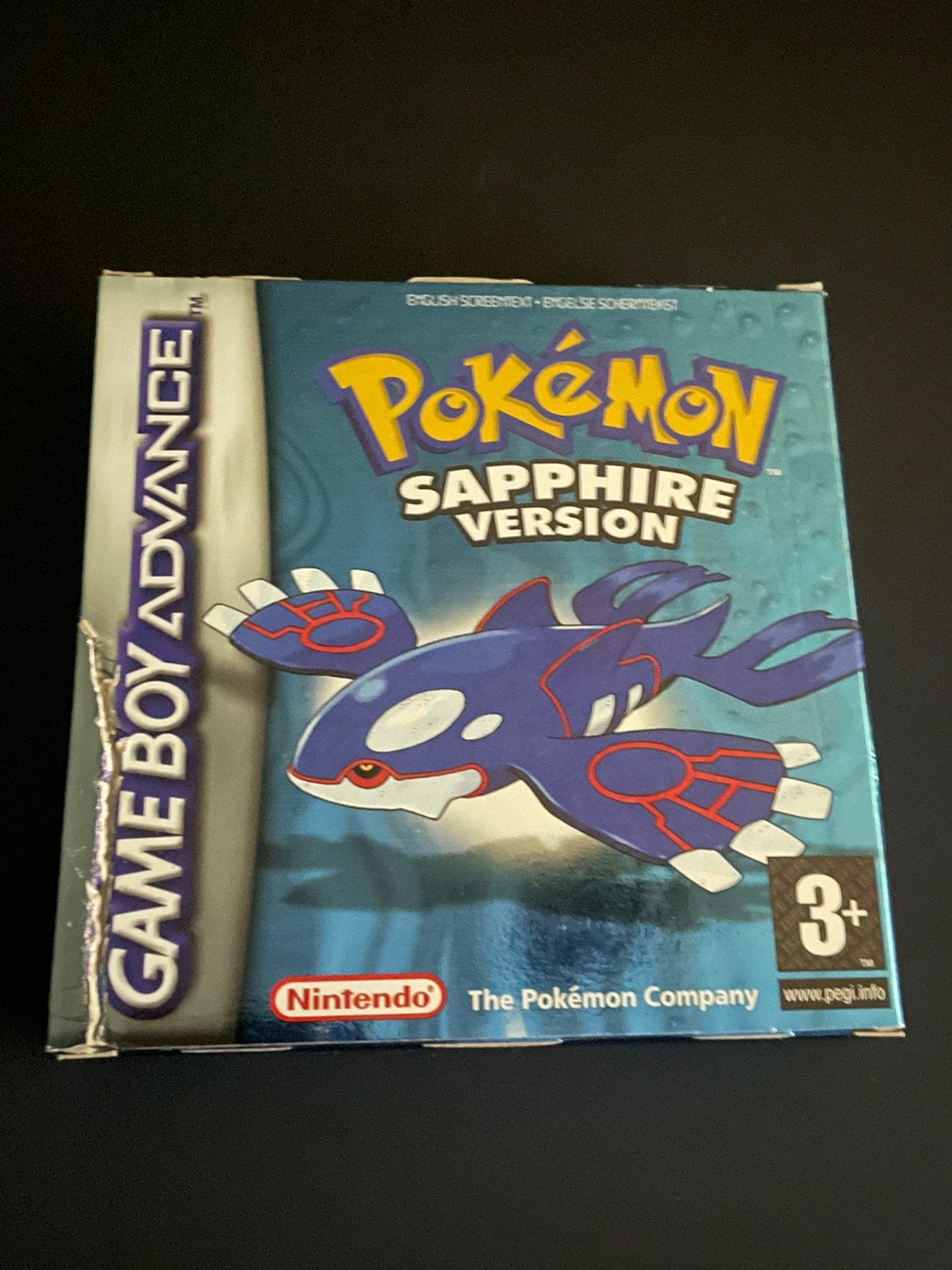 Pokémon Sapphire GBA Compleet PAL EUR Origineel, Games en Spelcomputers, Avontuur en Actie, Gebruikt, 1 speler, Ophalen of Verzenden