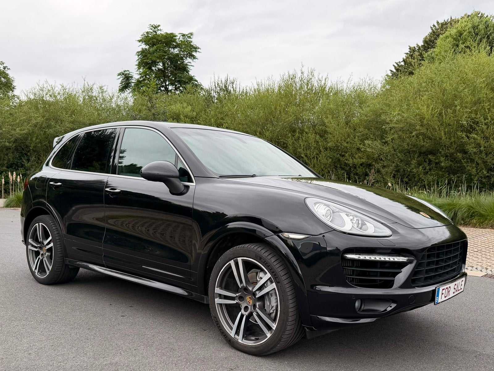 Porsche cayenne 3.0 D V6 platinum edition 118.000 km, Auto's, Automaat, Zwart, Zwart, Leder