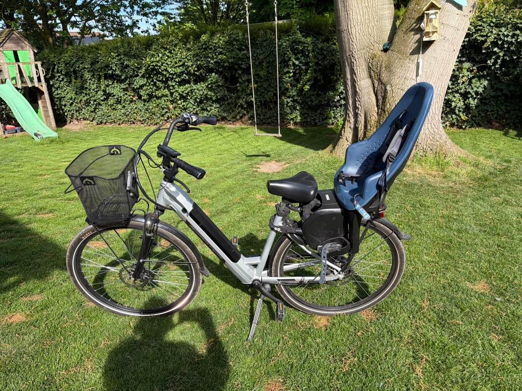 Elektrische damesfiets in prima staat, Fietsen en Brommers, Ophalen, Zo goed als nieuw