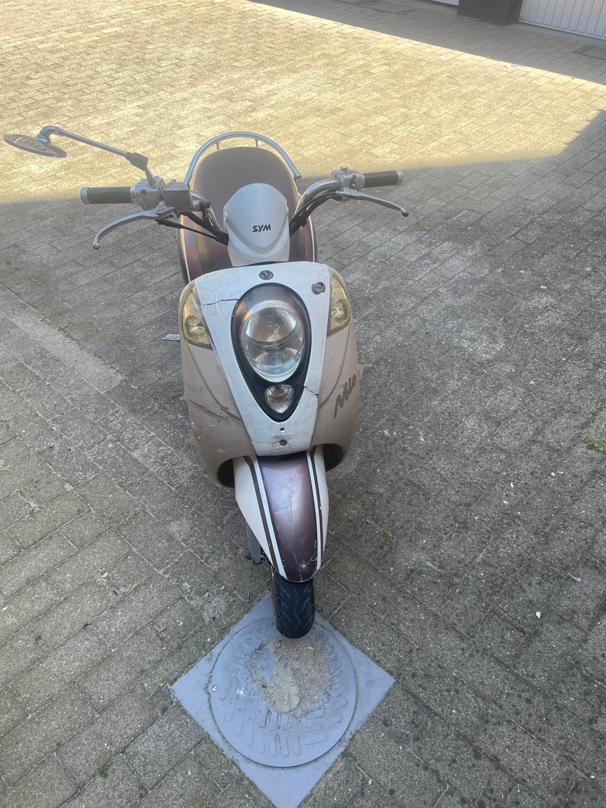 Sym mio 50, Enlèvement, Comme neuf, Mio