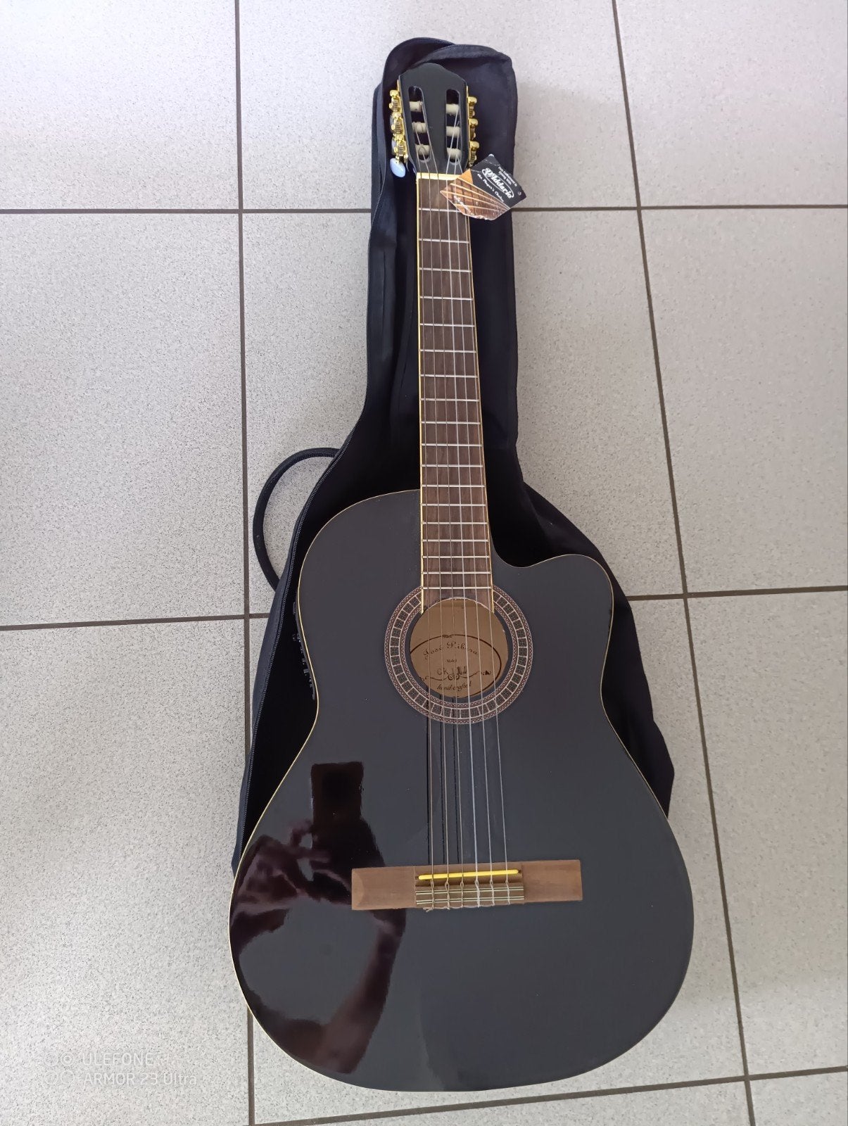 akoestische  classic gitaar 4/4 semi akoestische, Ophalen