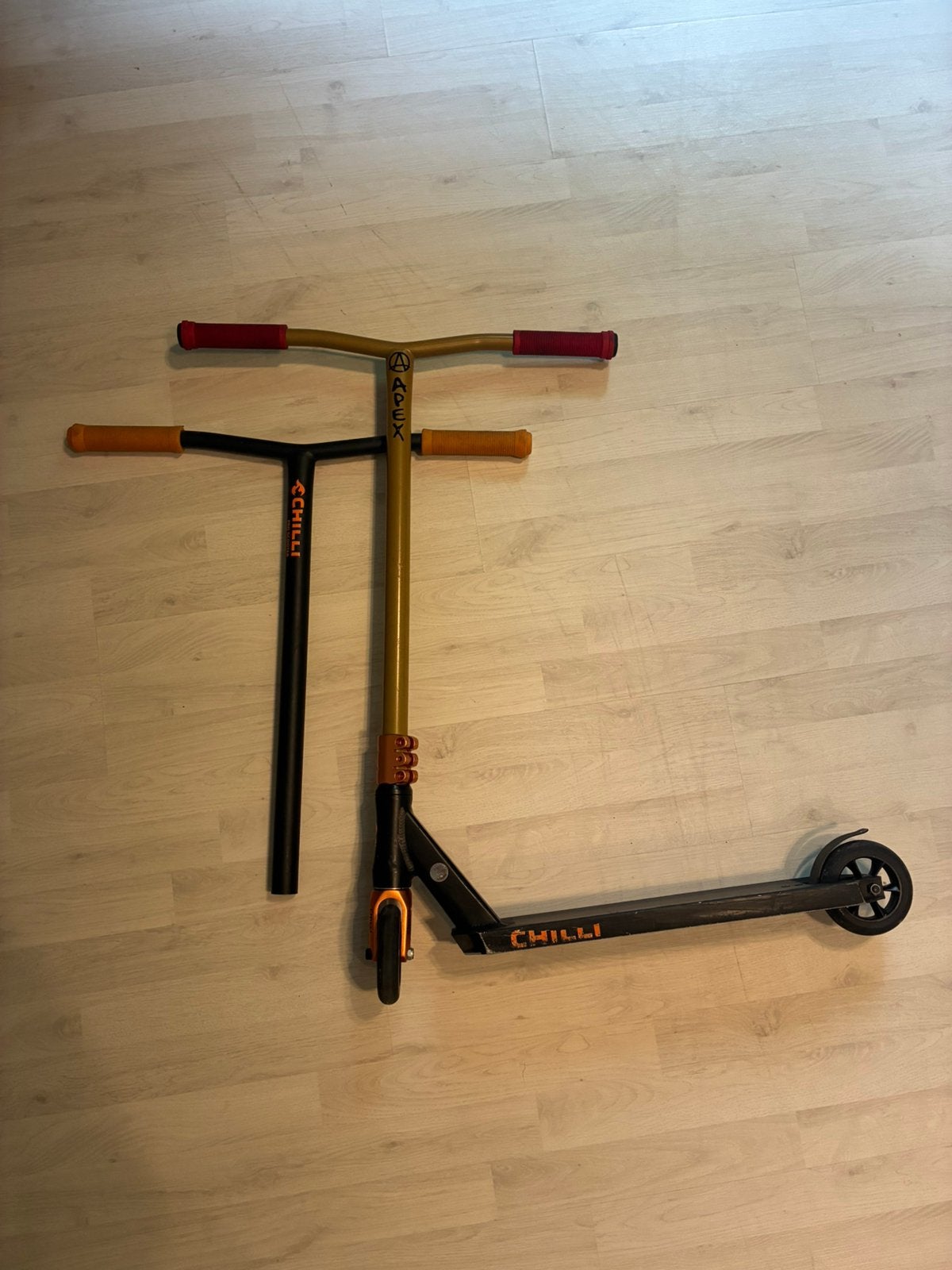Stuntstep, Ophalen, Gebruikt, Overige typen