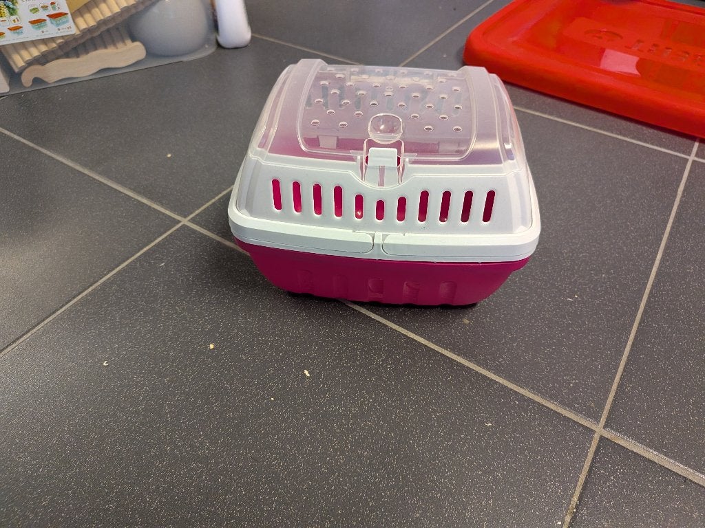 Hamster transportbox, Gebruikt, Minder dan 75 cm, Muis, Reiskooi of Transportbox