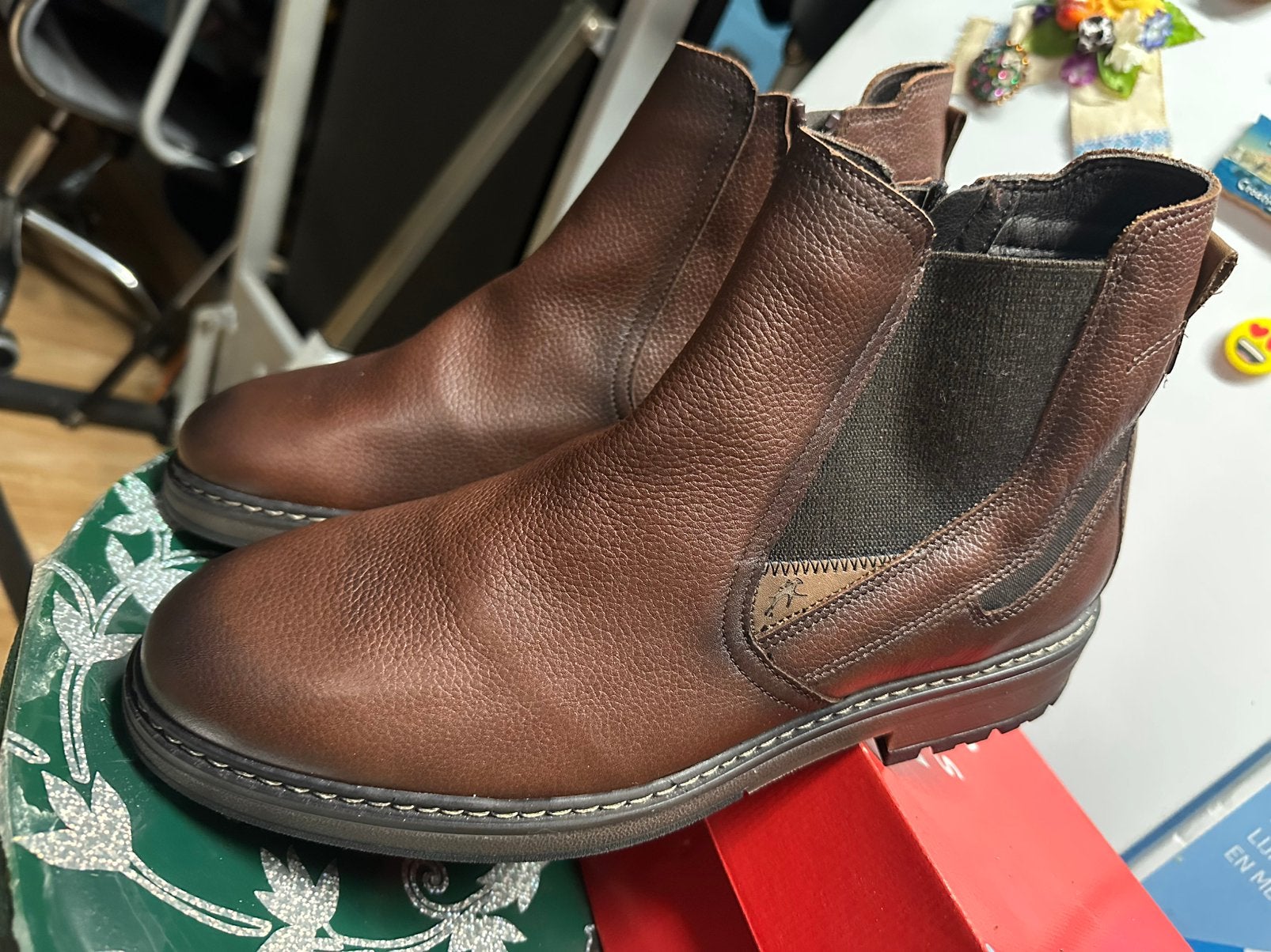 Nieuwe heren laarzen te koop, Vêtements | Hommes, Chaussures, Neuf, Bottes, Brun, Enlèvement