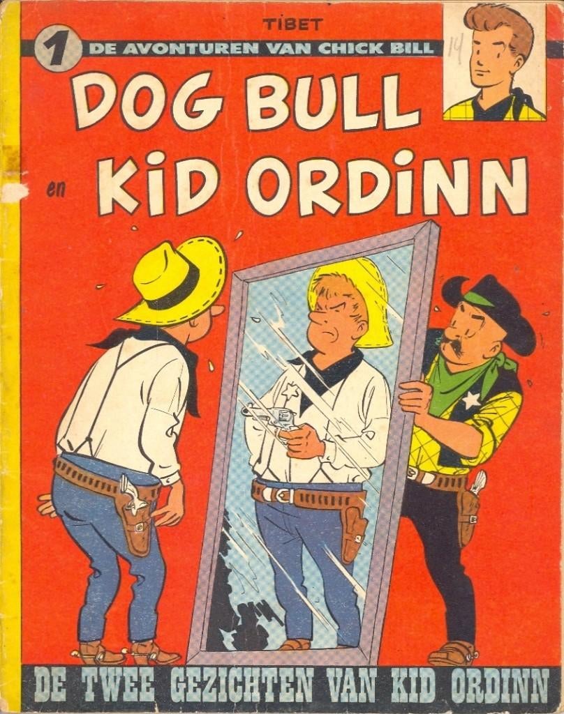 Chick Bill - De twee gezichten van Kid Ordinn., Eén stripboek, Ophalen of Verzenden, Gelezen, Tibet