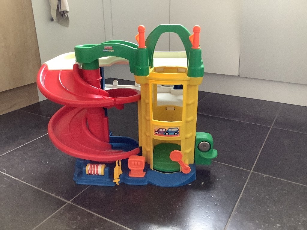 Fisher Price Garage, Ophalen, Gebruikt, Speelset