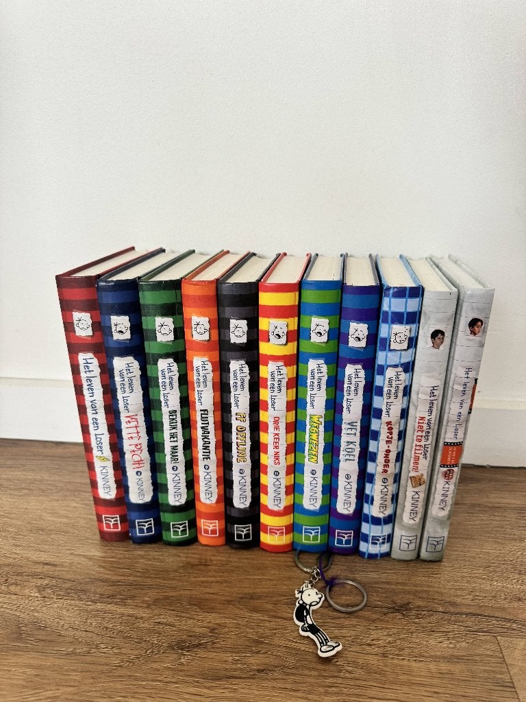 11 boeken Het Leven van een Loser, Livres, Enlèvement ou Envoi, Utilisé