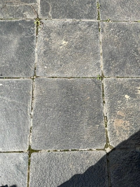terrastegels (leisteen), Tuin en Terras, Ophalen, Gebruikt, Terrastegels, Natuursteen