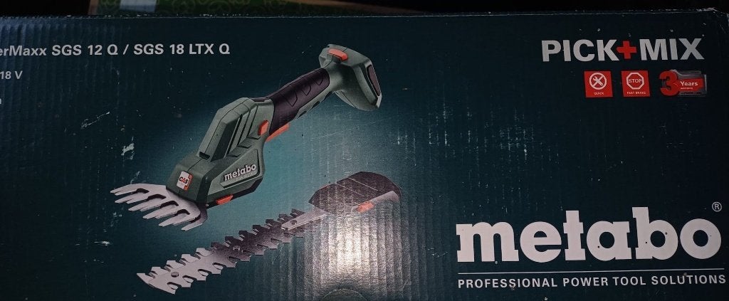 Metabo Accugrasschaar, Tuin en Terras, Ophalen, Zo goed als nieuw, Accu, Metabo