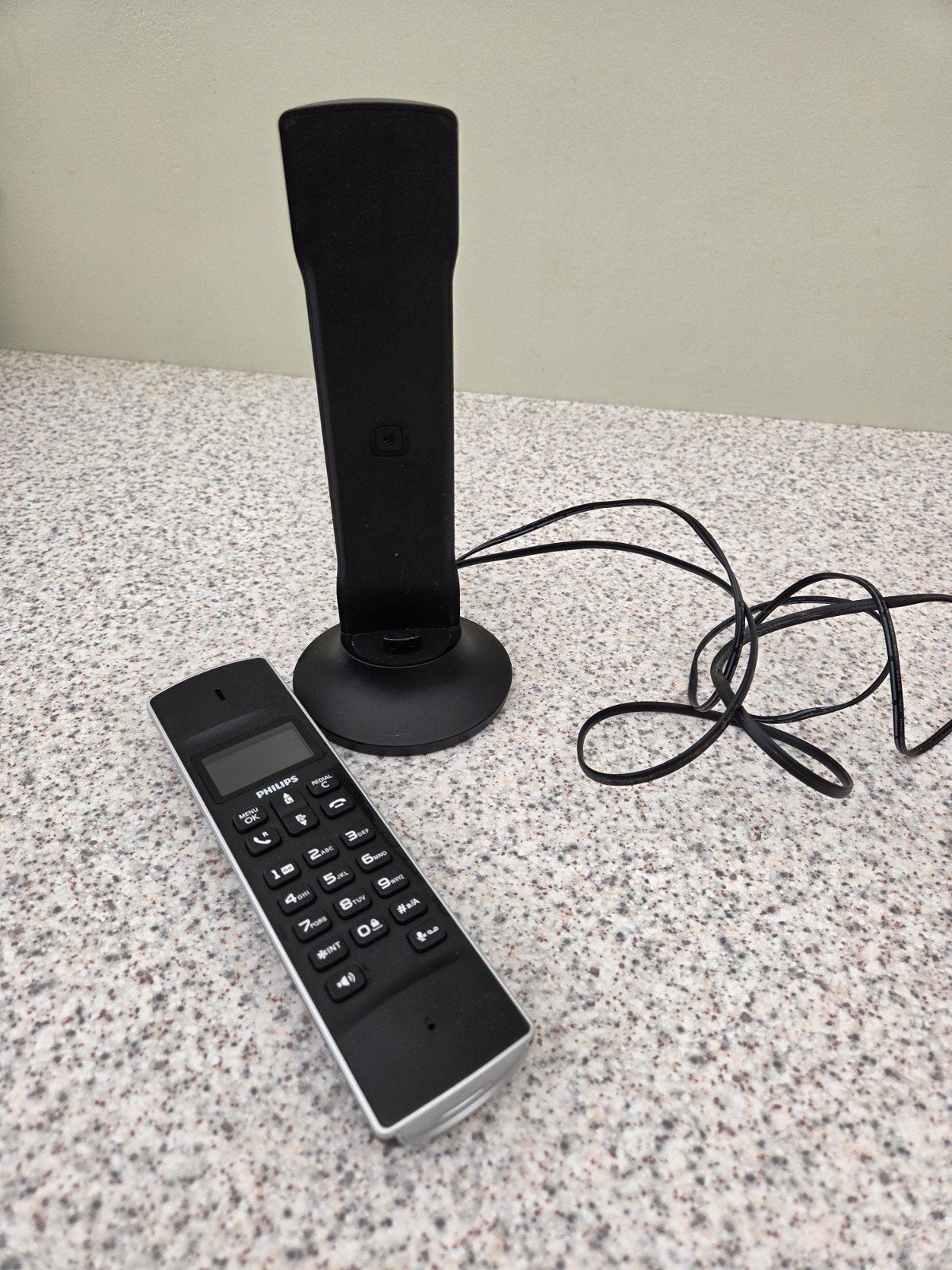 Philips vast telefoon, handset draadloos, model M335, Telecommunicatie, Vaste telefoons | Handsets en Draadloos, Ophalen