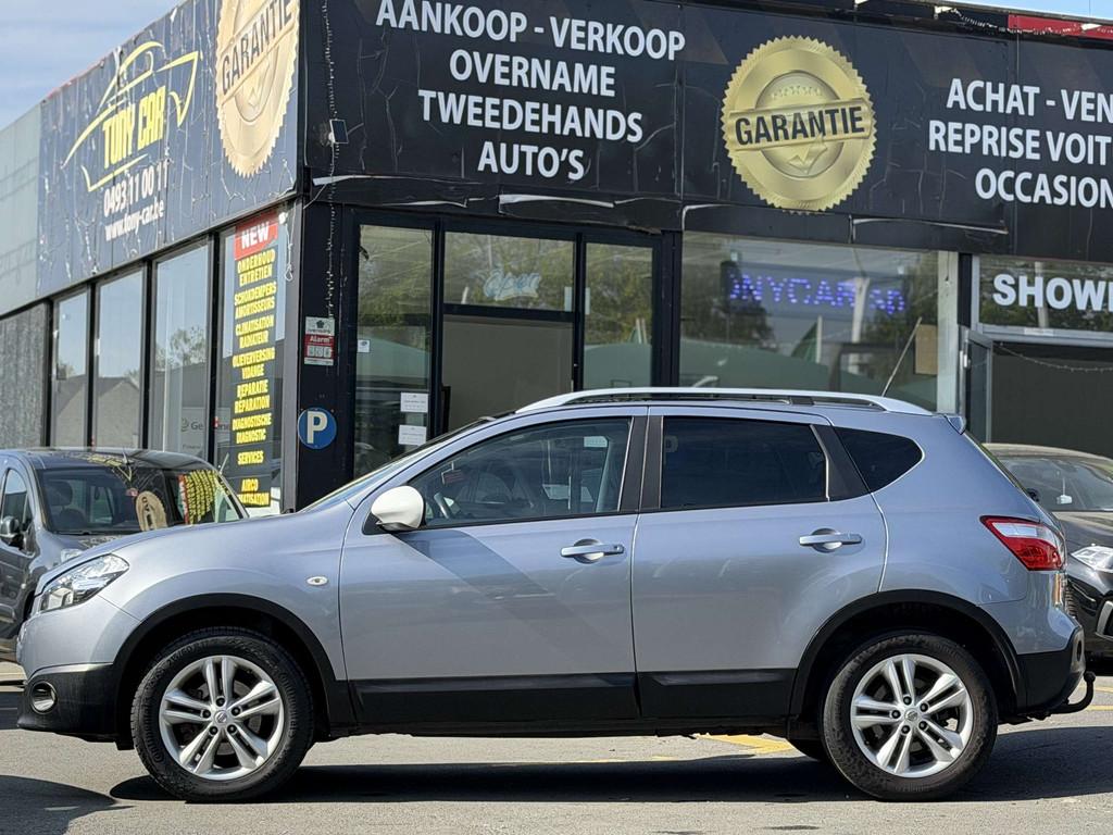 Nissan QASHQAI 1.6i*NAVI*CAMERA*PANO*BT*USB* Garantie 12 Moi, Auto's, Voorwielaandrijving, Stof, Gebruikt, Zwart