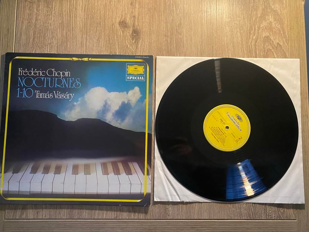 🔥 LP - Frédéric Chopin - Nocturnes 1-10, Cd's en Dvd's, Vinyl | Klassiek, Zo goed als nieuw, Ophalen of Verzenden