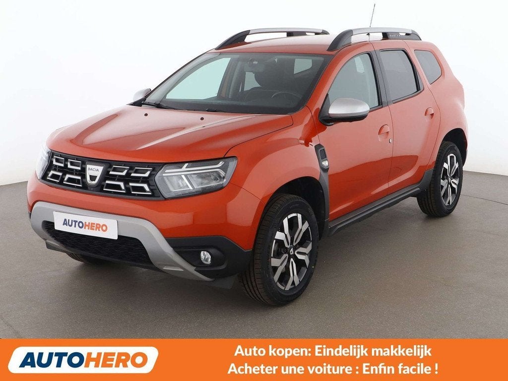 Dacia Duster 1.3 TCe Prestige (bj 2022, automaat), Auto's, Stof, Gebruikt, Overige kleuren, Duster