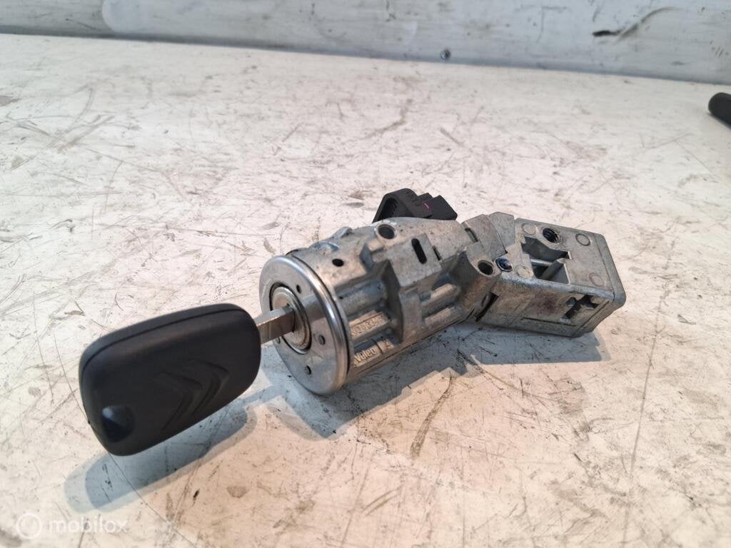Contactslot + sleutel Citroen C3 II ('09-'17) N0502455, Utilisé, Citroen, Citroën, Enlèvement ou Envoi