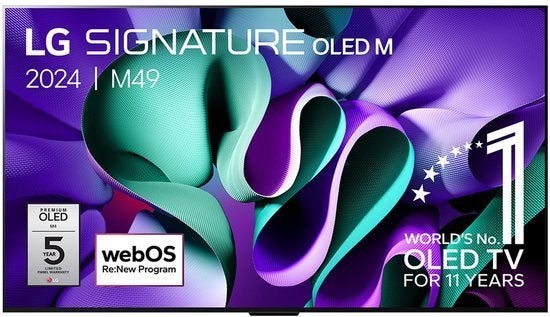 Premium oled lg 65 m49 165 Hz Zero Connect Box, Comme neuf, Enlèvement, 100 cm ou plus, 4k (UHD)