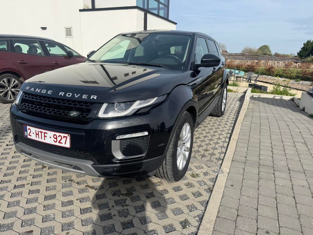 Range Rover Evoque 2.0 diesel avec contrôle  Euro 6b, Auto's, Navigatiesysteem, 4 cilinders, Zwart, Leder