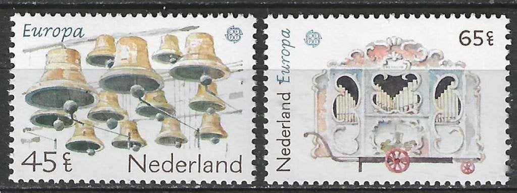 Nederland 1981 - Yvert 1156-1157 - Europa - Folklore  (PF), Verzenden, Postfris