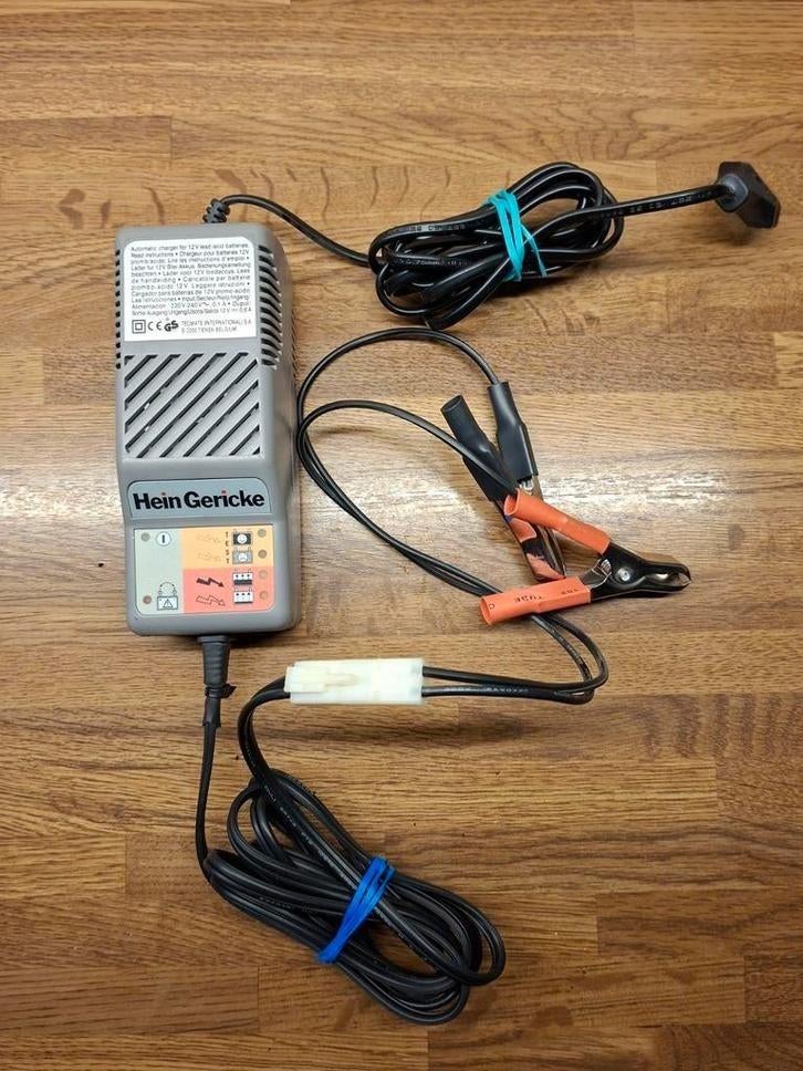 Hein gericke  automatic charger 12V accu oplader, Motoren, Ophalen of Verzenden, Gebruikt