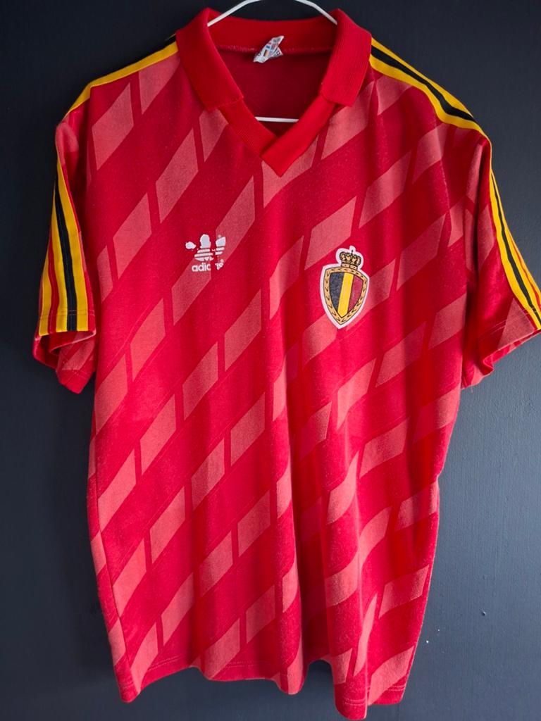 Classic België 1986-88 shirt., Sport en Fitness, Voetbal, Ophalen, Shirt