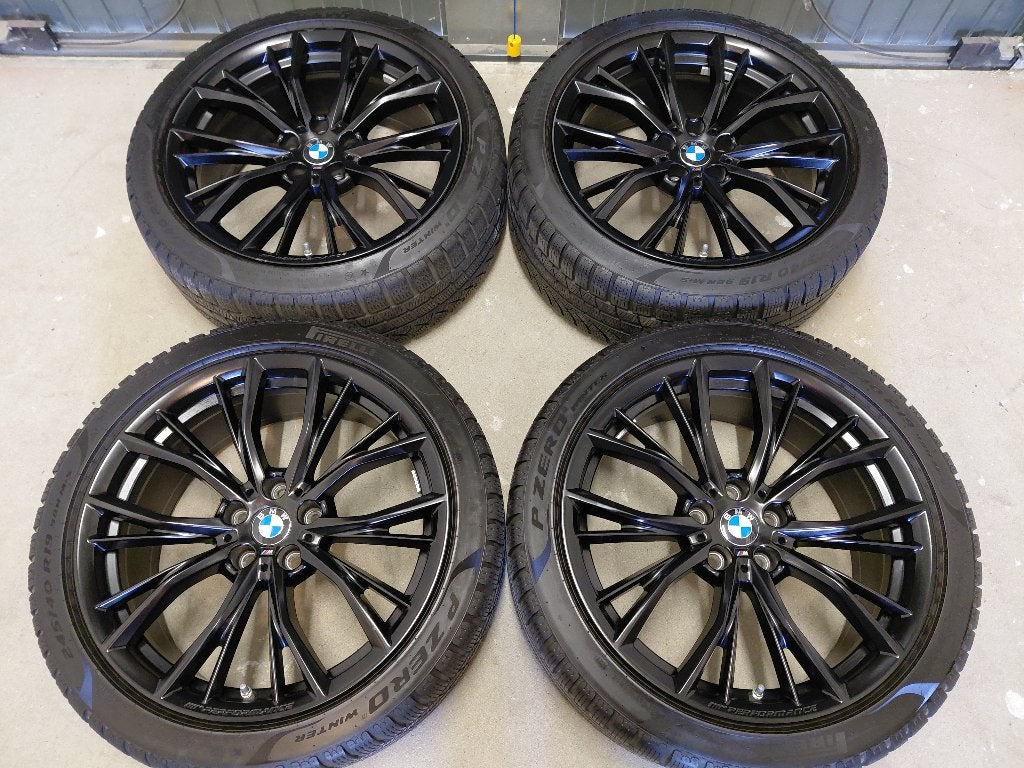 19 inch M velgen met winterbanden BMW 5-serie G30 / G31, Ophalen