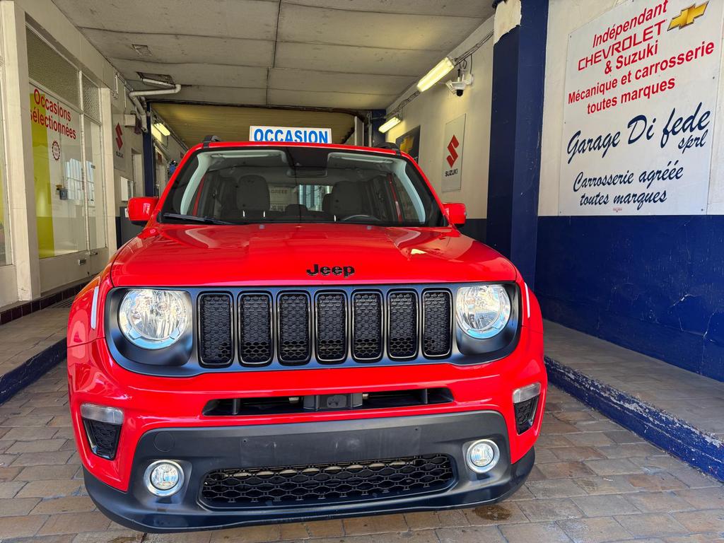 Jeep renegade 1.0i 120 cv 2019 69.000 km gps CarPlay, Autos, Jeep, Rouge, 116 g/km, Achat, Euro 6