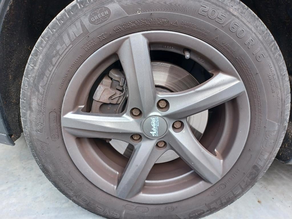 Velgen met banden 16inch, Ophalen, Gebruikt, 16 inch, Banden en Velgen
