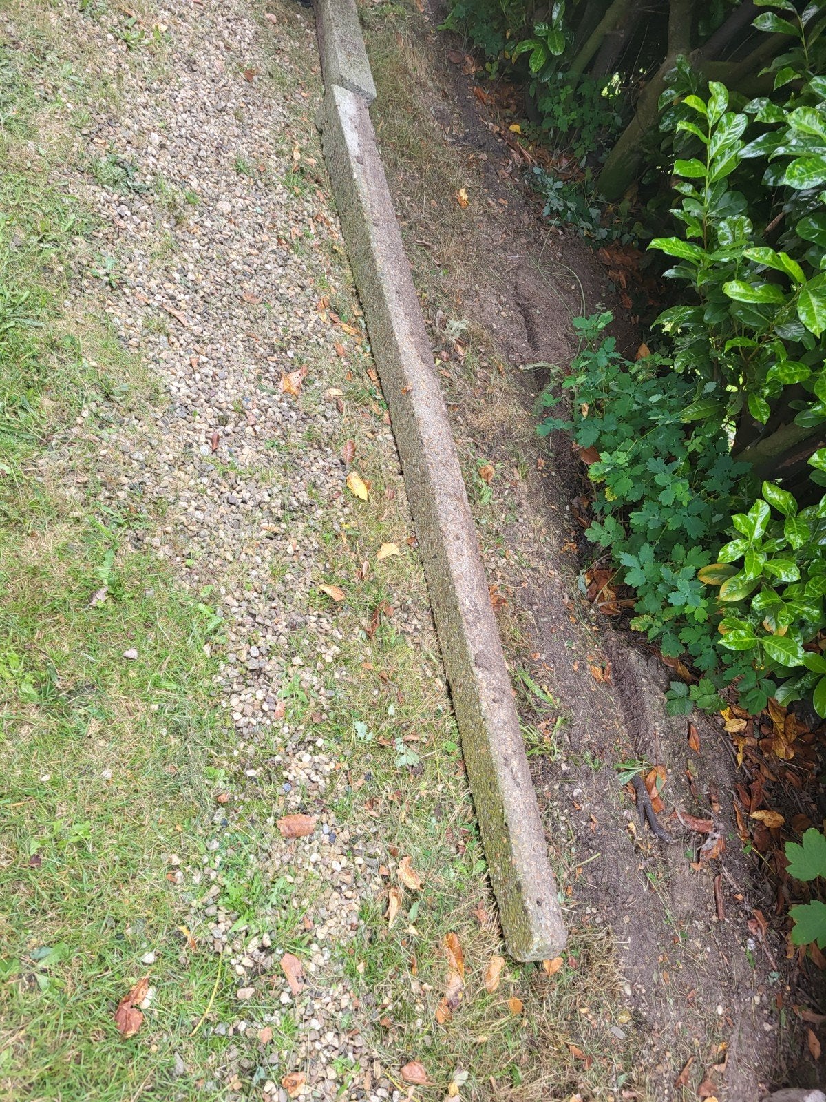 Gratis betonblokken, Ophalen